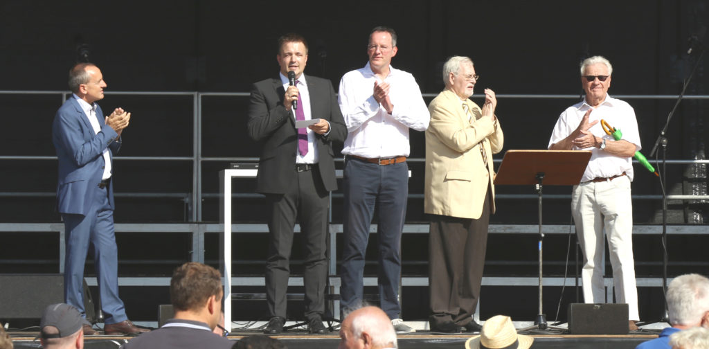 Landes-Chorfest 2019 - Eröffnung mit Kultusminister Prof. Konrad Wolf, dem Mainzer OB Michael Ebling